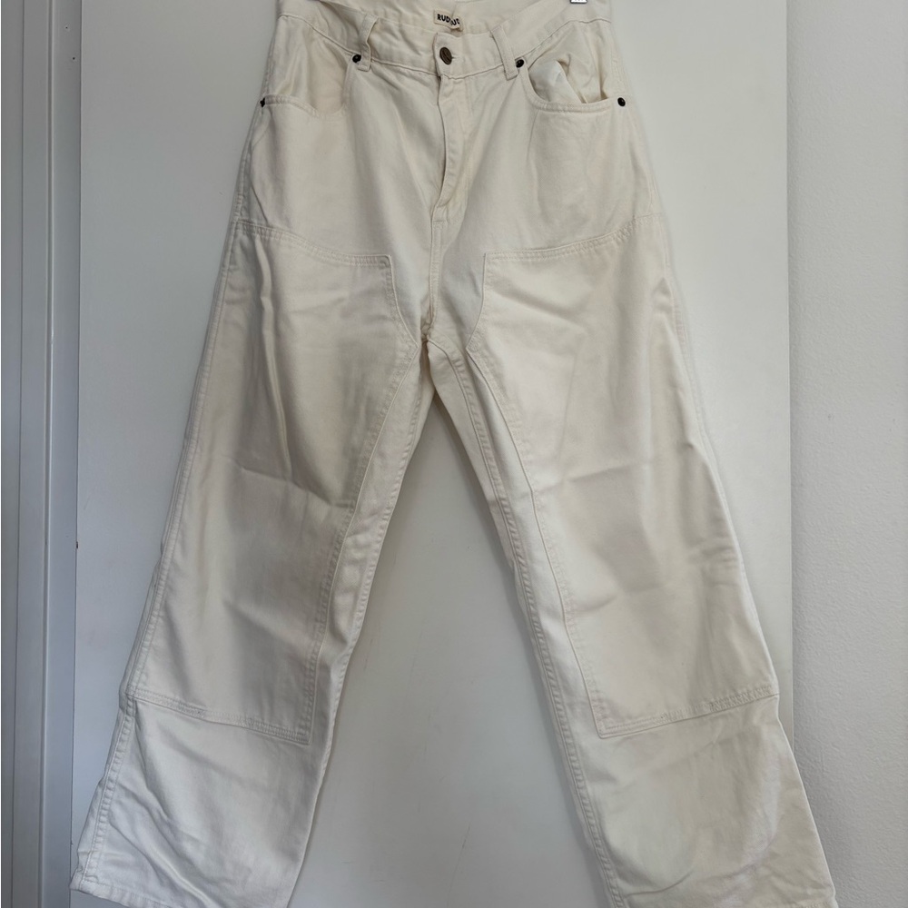 Rudy Jude  Off-White Relaxed Jeans